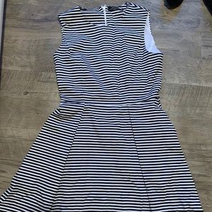 Black and white striped Kate Spade dress size 4